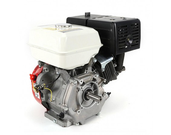 15 HP 4 Stroke 420CC Engine Go Kart Motor Recoil Start OHV Horizontal Gas Engine