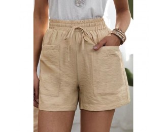 Women'S   Color Pocket Casual Shorts